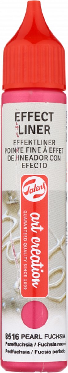 Talens Effect Liner/Dot Stift Pearl Fuchsia 28ml | 8516